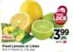 Tops Fresh Lemons or Limes offer