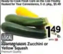 Tops Homegrown Zucchini or Yellow Squash offer