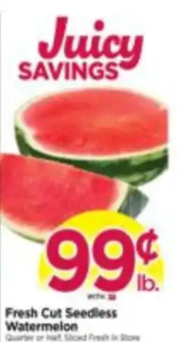 Tops Fresh Cut Seedless Watermelon offer