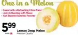 Tops Lemon Drop Melon offer