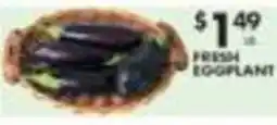 Pioneer Supermarkets Fresh Eggplant offer