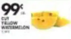 Pioneer Supermarkets Cut Yellow Watermelon offer