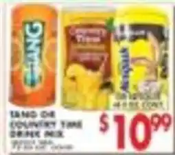 Met Foodmarkets Gang 1 and 1/2 Country Time Drink Mix offer