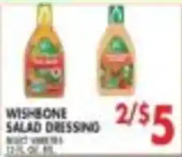 Wishbone salad dressing