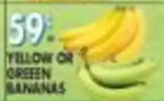 Met Foodmarkets Yellow Or Green Bananas offer