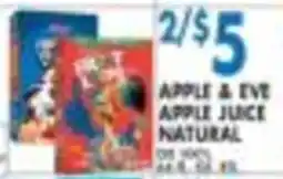 Met Foodmarkets Apple & Eve Apple Juice Natural offer