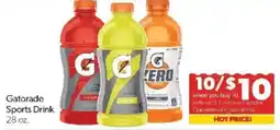 Family Fare Gatorade Sports Drink offer