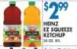 Met Foodmarkets Heinz ez squeeze ketchup offer