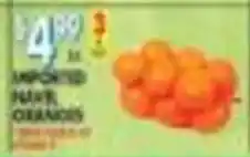 Met Foodmarkets Imported navel oranges offer