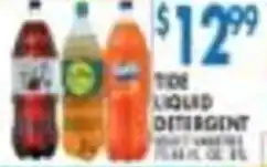 Met Foodmarkets Tide liquid detergent offer