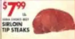 Met Foodmarkets Sirloin Tip Steaks offer