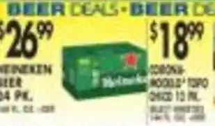 Met Foodmarkets Heineken beer offer