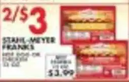 Met Foodmarkets Stahl-Meyer Franks offer