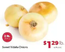 Family Fare Sweet Vidalia Onions offer