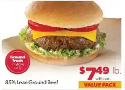 Family Fare 85% Lean Ground Beef offer