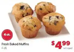 Family Fare Fresh Baked Muffins offer