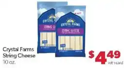 Family Fare Crystal Farms String Cheese offer