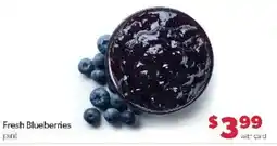 Family Fare Fresh Blueberries offer