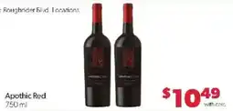 Family Fare Apothic Red offer