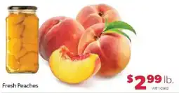 Family Fare Fresh Peaches offer
