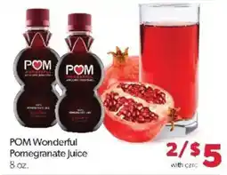 Family Fare Pom Wonderful Pomegranate Juice offer