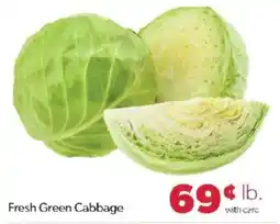 Family Fare Fresh Green Cabbage offer