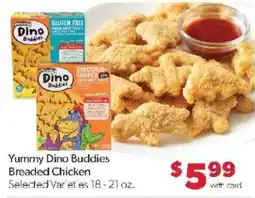 Family Fare Yummy Dino Buddies Breaded Chicken offer
