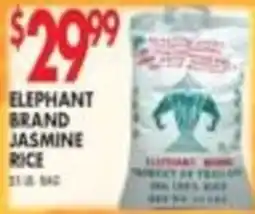 Met Foodmarkets Elephant Brand Jasmine Rice offer