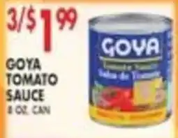 Met Foodmarkets Goya tomato sauce offer