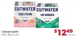 Family Fare Cutwater Spirits offer