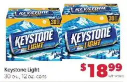 Family Fare Keystone Light offer