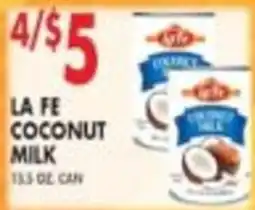 Met Foodmarkets La Fe coconut milk offer