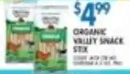 Met Foodmarkets Organic Valley Snack Stix offer