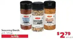 Family Fare Our Family seasoning blends offer
