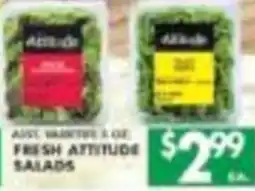 Met Foodmarkets Fresh Attitude Salads offer