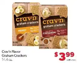 Family Fare Crav'n Flavor Graham Crackers offer