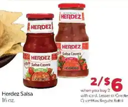 Family Fare Herdez Salsa offer