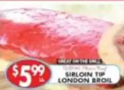 Met Foodmarkets Sirloin Tip London Broil offer