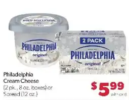 Family Fare Philadelphia cream cheese offer