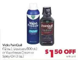Family Fare Vicks PainQuil offer