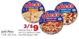 Family Fresh Market Jack's Pizza offer
