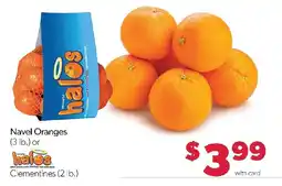Family Fresh Market Wonderful halos Navel Oranges or Clementines offer