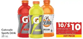 Family Fresh Market Gatorade Sports Drink offer