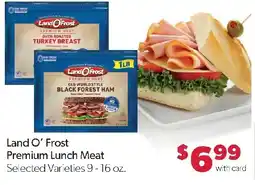 Family Fresh Market Land O' Frost Premium Lunch Meat offer