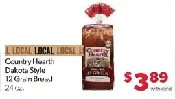 Family Fresh Market Country Hearth Dakota Style 12 Grain Bread offer