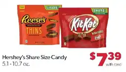 Family Fresh Market Hershey's Share Size Candy offer