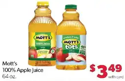 Family Fresh Market Mott's 100% Apple Juice offer