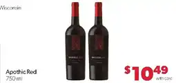 Family Fresh Market Apothic Red offer
