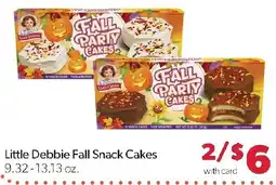 Family Fresh Market Little Debbie Fall Snack Cakes offer