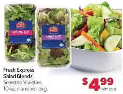 Family Fresh Market Fresh Express Salad Blends offer
